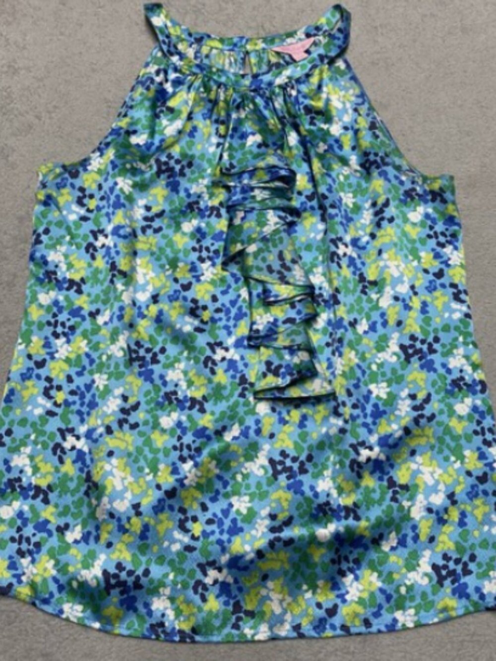 Lily Pulitzer 100% Silk Tank - Sz 12